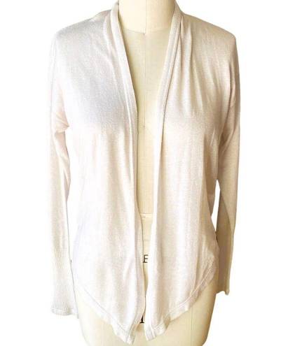 The North Face  Cream Waterfall Cardigan Thumbholes Open Sweater ~ Women's SMALL