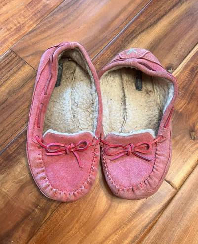 American Eagle Women’s pink  Moccasins. Size 8