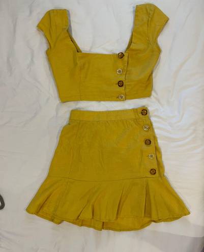 Urban Outfitters Yellow Set