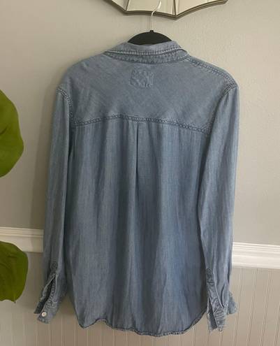 Rails Women’s Size Medium Denim Shirt Long Sleeve Button Down