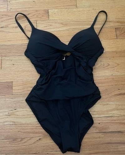 La Blanca  Black One Piece Size 4