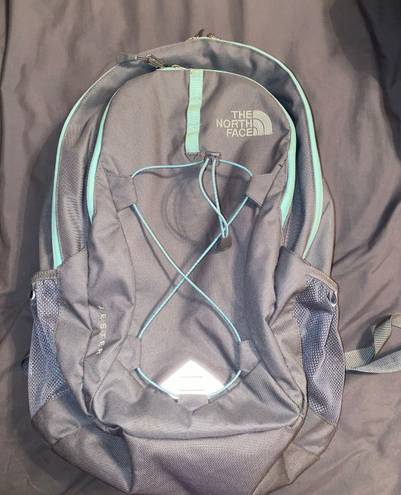 The North Face Jester Backpack Grey and Green