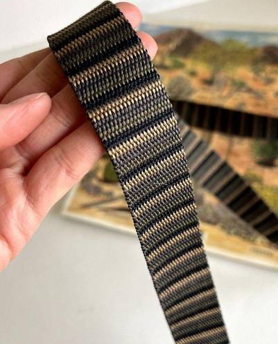 Orvis  Unisex Granola Striped Woven Wrap Free Size Hiking Belt