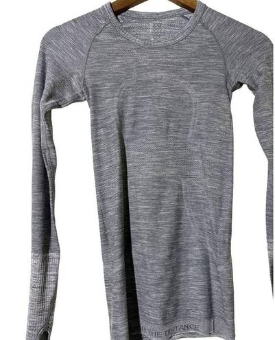 Lululemon   Swiftly Tech Long Sleeve Crew Grey 2