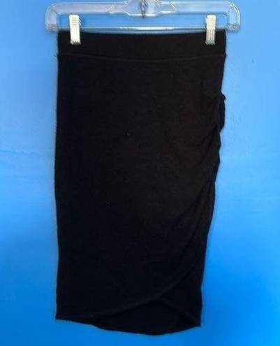 Wilfred Free  Black Elastic Waist Skirt Size XS