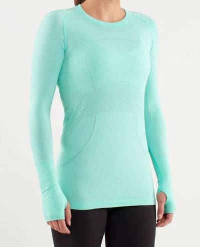 Lululemon Swiftly Tech Long Sleeve- Menthol