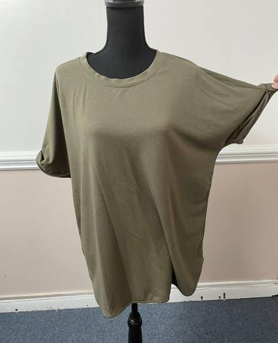 Wonderly Studio Olive Green Blouse