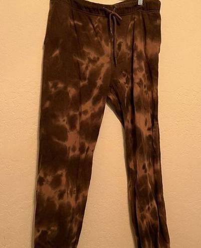 Krass&co Sweatpants Yummy Sweater  Brown  Tie-Dye Ladies Size L