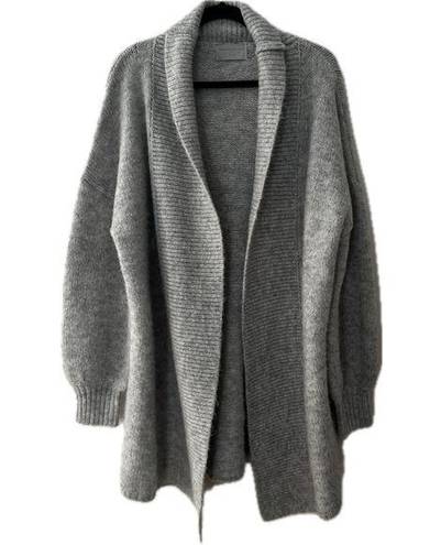 Modern Citizen  Gray Oversized Ribbed Open Cardigan XS/S