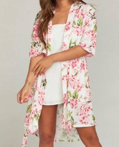 Show Me Your Mumu  Brie floral rose robe O/S