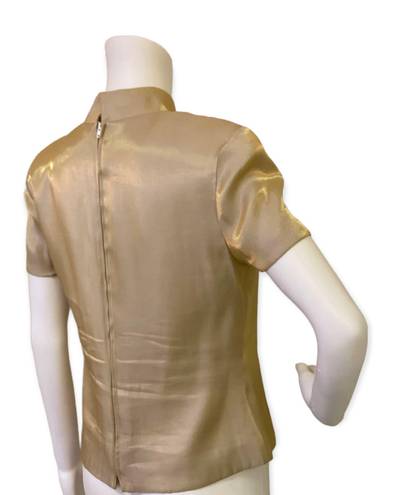 Adrianna Papell Vintage  Evening Essentials Gold Top