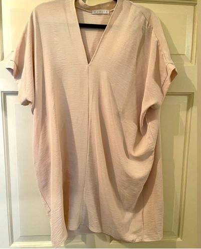 Karlie Light Beige Tunic Dress