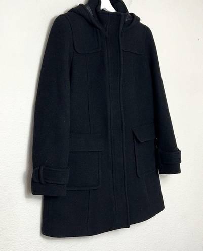 Banana Republic EUC  Black Wool Duffle Coat Jacket