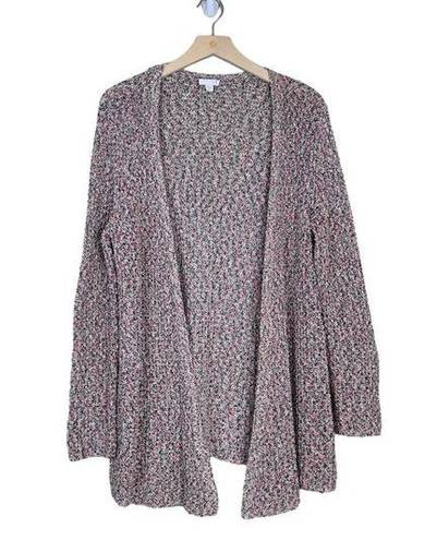 J.Jill  Womens Medium Open Front Knit Cardigan