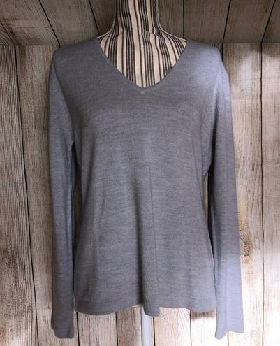 Krass&co NY &  Grey Comfy Casual Basic Large Sweater