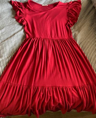 Olivia Rae Comfy Red Dress