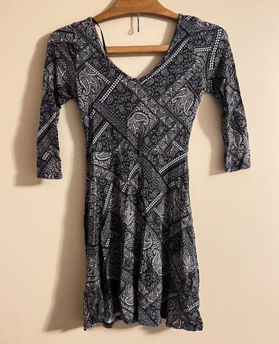 One Clothing Bandana Print Mini Dress