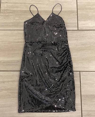 Charlotte Russe Sequins Sparkly Mini Dress