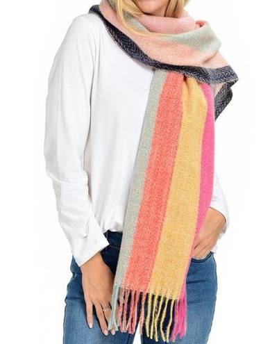 Kate & Mallory  multi colored pastel scarf