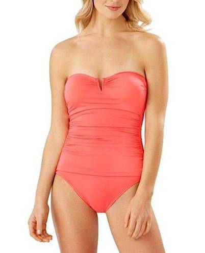 Tommy Bahama New.  coral Swimsuit. Size 6 MSRP $149