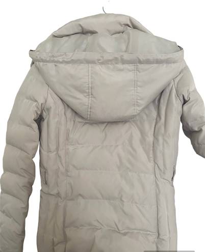 ZARA Down Jacket With Detachable Hoodie