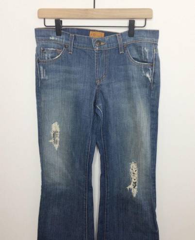 James Jeans  Size 27 4 distressed long tall bootcut