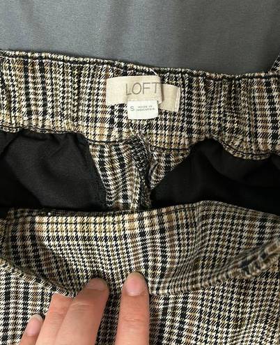 Loft Plaid Dress Pants