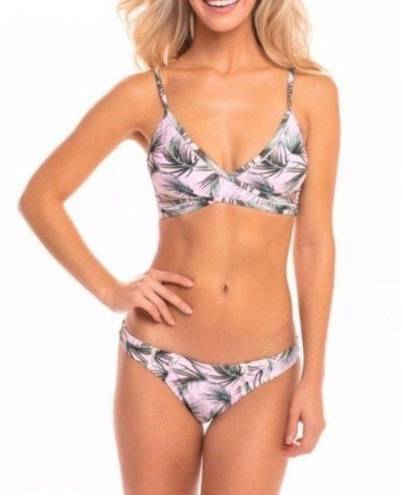 Cabana Del Sol  X Marks the Spot Floral Bikini 2 Piece Set sz XL