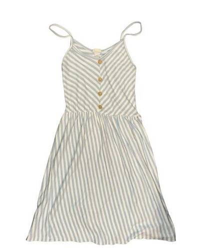 Caution to the Wind  striped sundress