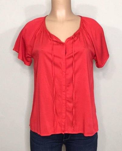 Michael Stars  red peasant top. Runs like a small. New