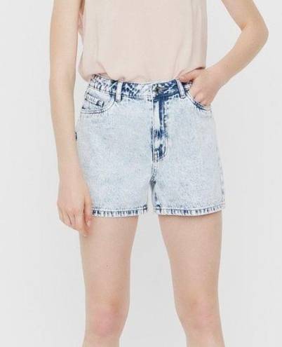 VERO MODA  High Waisted Denim Jean Shorts