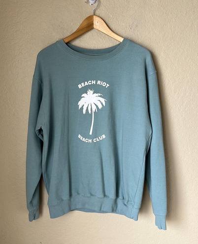 Beach Riot Beach Club Blue sweatshirt