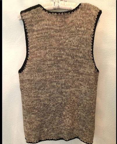 Heirloom Collectibles  Knitted sweater Vest size Large VintagePA