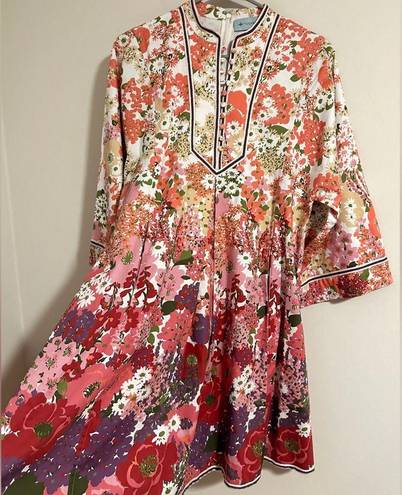 Tuckernuck  RARE Blooming Floral Indre Dress multicolor women’s size Large