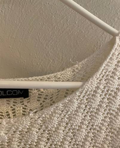 Volcom Cream Knit Sweater