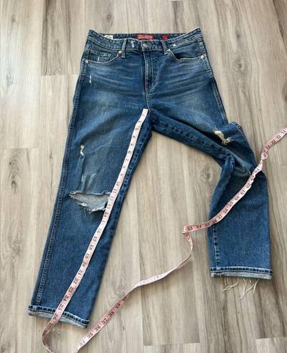 Lucky Brand  8/29 High Rise Tomboy Distressed Jeans