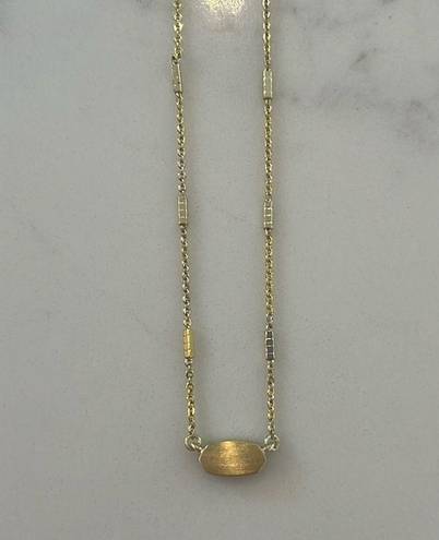 Kendra Scott  Gold Necklace EUC