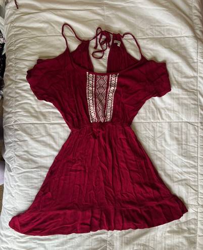 Charlotte Russe Red Casual Dress