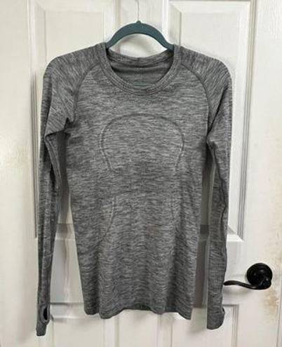 Lululemon Grey Swiftly Tech Long Sleeve