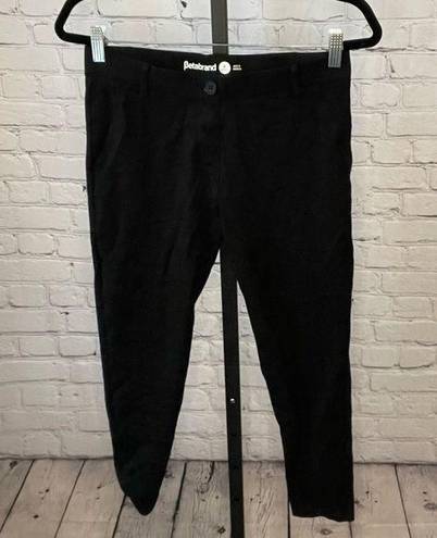 Betabrand  Black Legging Pants Size Medium Petite Dress Yoga Pants