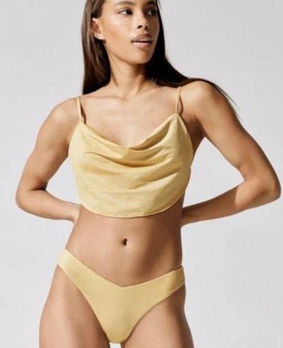 Danielle Bernstein  bikini set cowl neck top and Delilah bottom small NWT