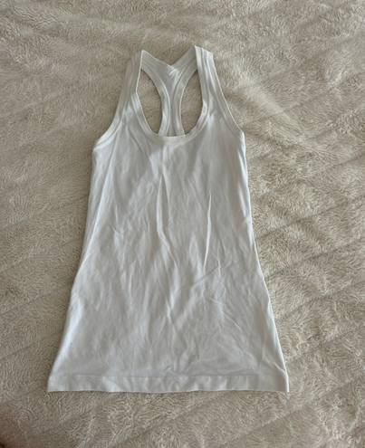 Lululemon White  Tank Top