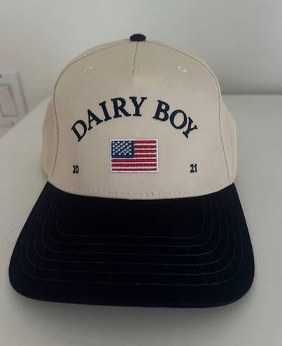 Dairy Boy Navy Trucker Hat