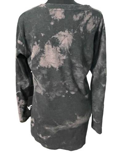 Yeti Yak &  tie dye crewneck tunic sweatshirt