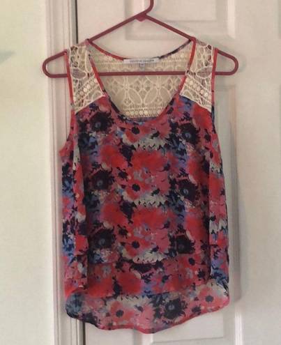 Collective Concepts Floral Tank Top