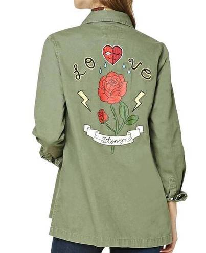 Forever 21  | Love Story Graphic Lightweight Jacket