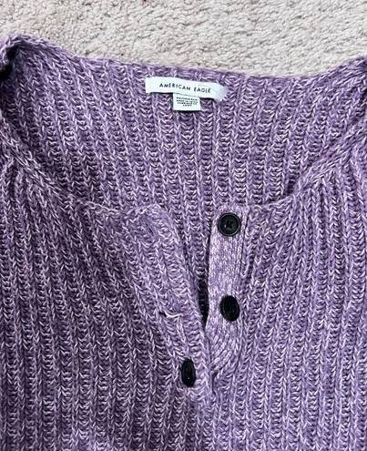 American Eagle Outfitters Purple Sweater Top