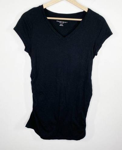 Liz Lange  Maternity for Target Black Short Sleeve Tee Women's Size X-Small XS