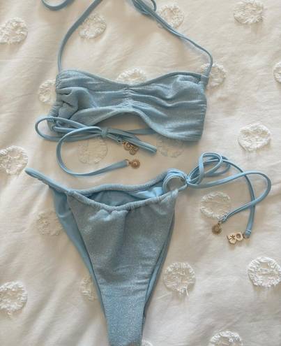 Blackbough Blue Sparkly Bikini