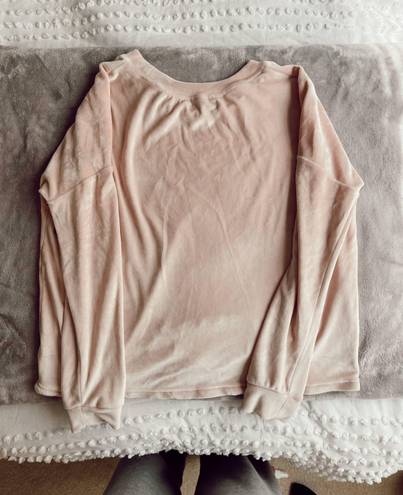 Rae Dunn Light Pink and light weight sweatshirt